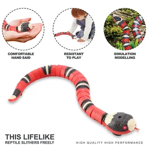 Electric Induction Snake Toy Cat Toy Animal Trick Terrifying Mischief Kids Toys Funny Novelty Gift