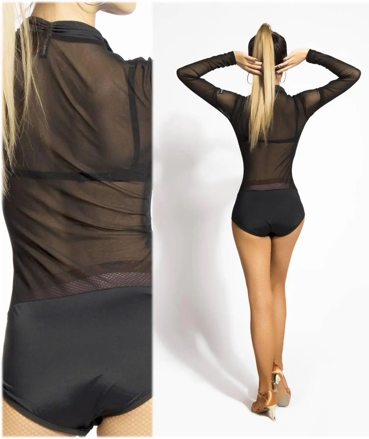 Латиноамериканский бальный зал G1051 современный профессиональный глубокий V