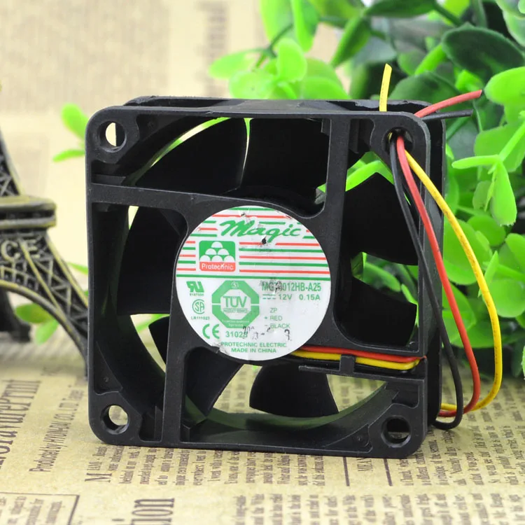 

NEW 6025 12V 0.17A MGT6012HB-A25 Motor protection cooling