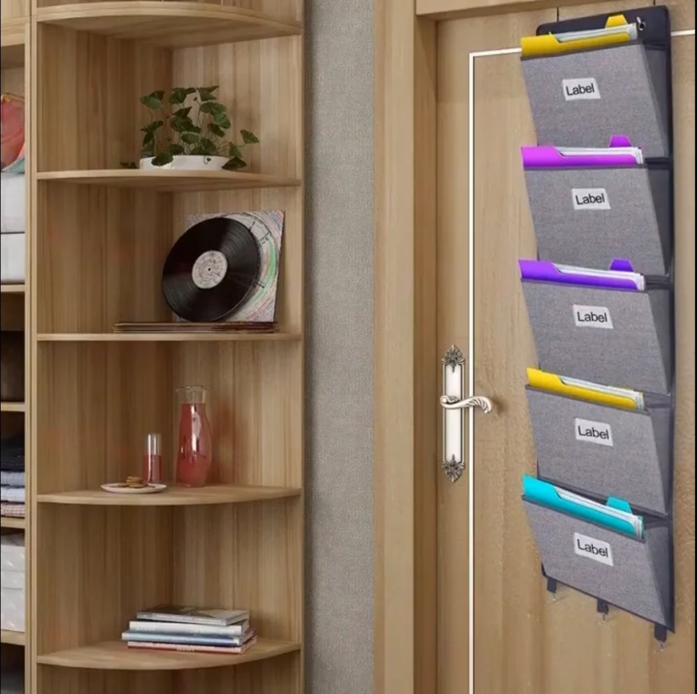 

Foldable Door Behind Hanging Storage Bag Benefits Wardrobe Storage Clothes Bag Storage Clothing Toys Shoes Organizer Debris Bag