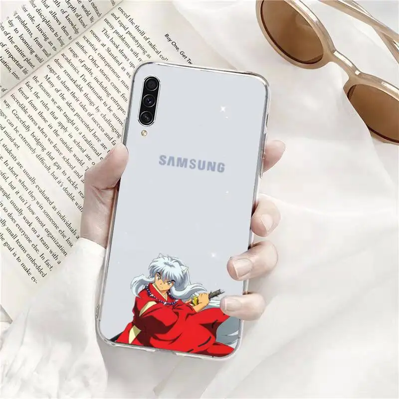 

Anime inuyasha Phone Cases Transparent For Samsung Galaxy A71 A21s S8 S9 S10 plus note 20 ultra