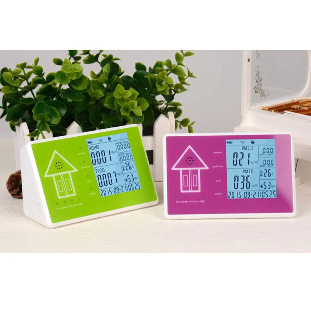 Монитор качества воздуха детектор формальдегида Pm2.5 толуол Pm10 газовый