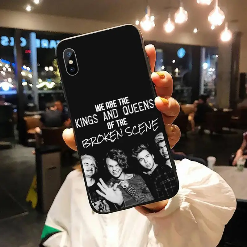 

5SOS band 5 seconds of summer luxury protective Phone Case shell for iPhone 11 12 pro XS MAX 8 7 6 6S Plus X 5S SE 2020 XR