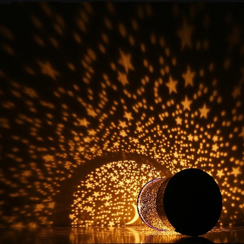 

LED Night Lamp Romantic Amazing Starry Night Sky Projector Lamp Star Light Cosmos Master for Children Bedroom Table