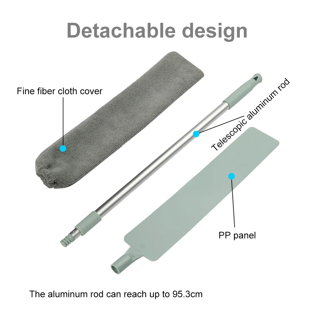 3 шт./компл. телескопическая щетка для удаления пыли домашнего шкафа потолочного