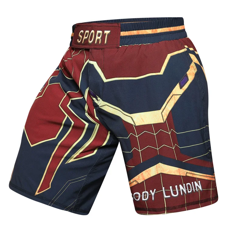 

Men Sport Pant High Quality MMA Shorts 2021 Summer New Design 3d Printing Running Fitness Training Pants Breathable