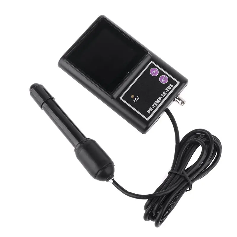 

pH Temperature EC TDS Meter Tester Water Quality Analyzer 4-in-1 Online Monitor