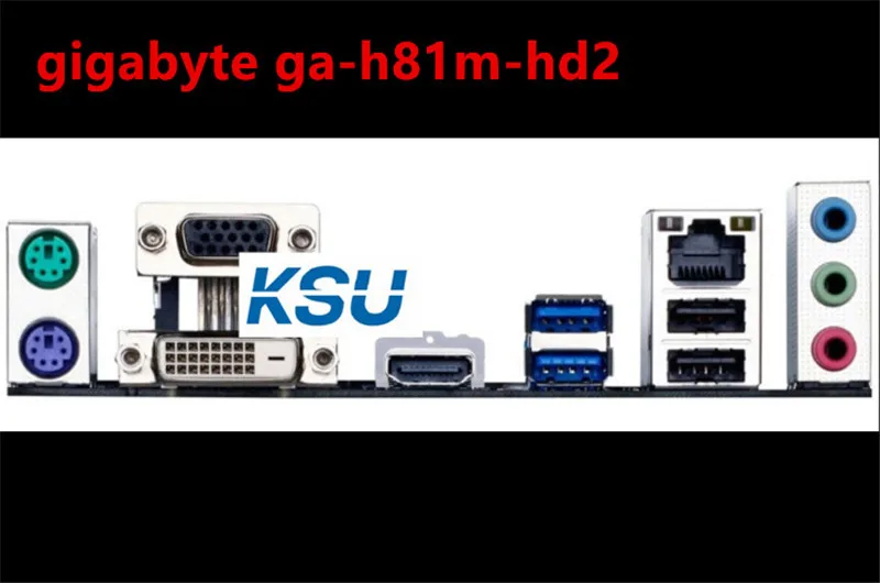 Новый защитный задний кронштейн I/O для материнской платы Gigabyte ga h81m hd2 just shield