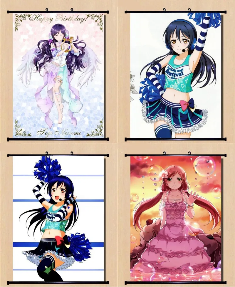 1 шт. постер для косплея с принтом проект школьного идола | Тематическая одежда и