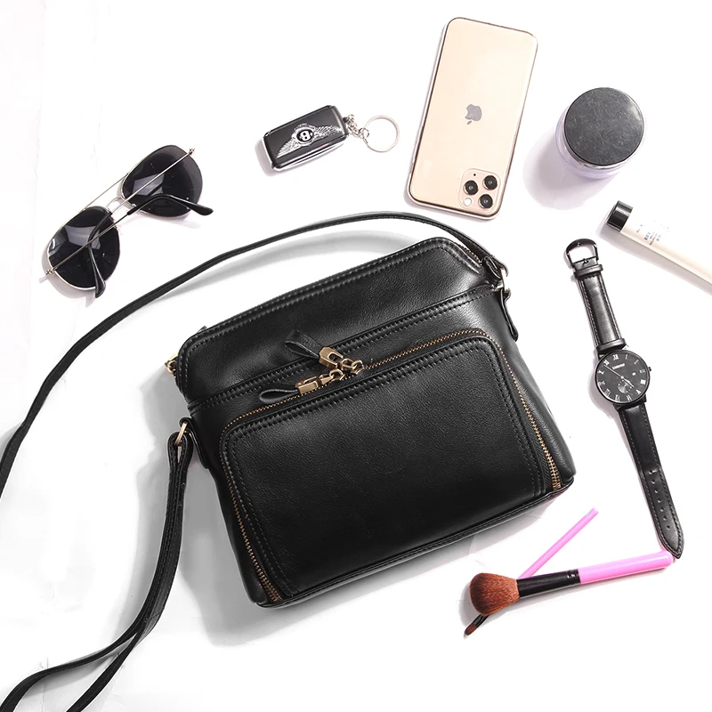 Cobbler Legend Women Genuine Leather Card Holder Crossbody Shoulder Bags 2020 Luxury Female Clutch Designer Ladies Purse Handbag