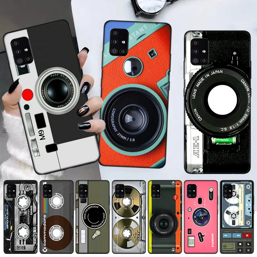 

Classical Old Cassette Tape Phone Case For Samsung Galaxy A52 A51 A71 A72 A12 A22 A32 A42 A21S A31 A41 A02S A11 A01 Cover Funda
