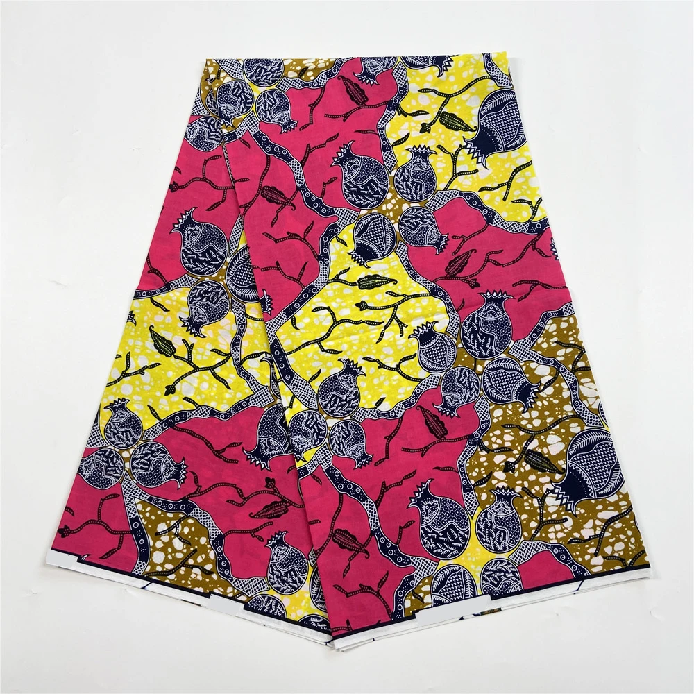 Модный новейший дизайн настоящий воск африканская печатная ткань 100% хлопок