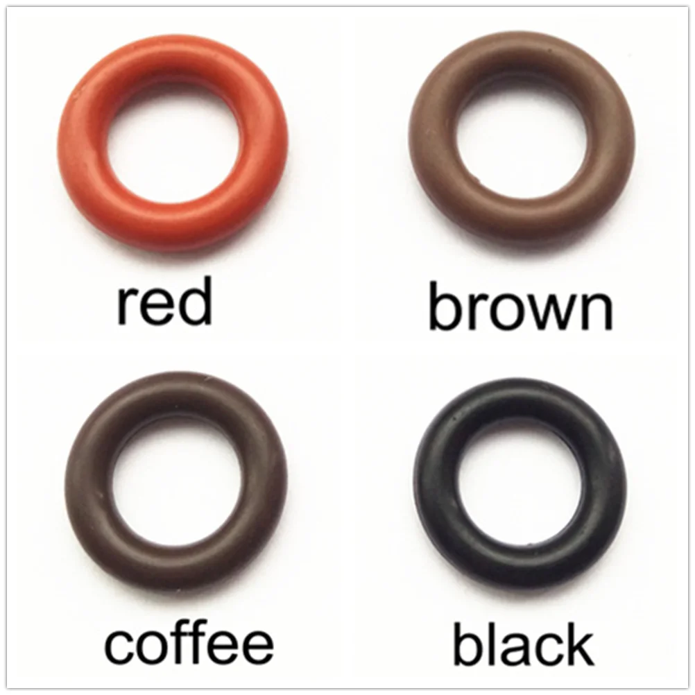 8.5*3mm 100pieces rubber oring seals for bwm fuel injector repair service kits auto parts (AY-O2046)
