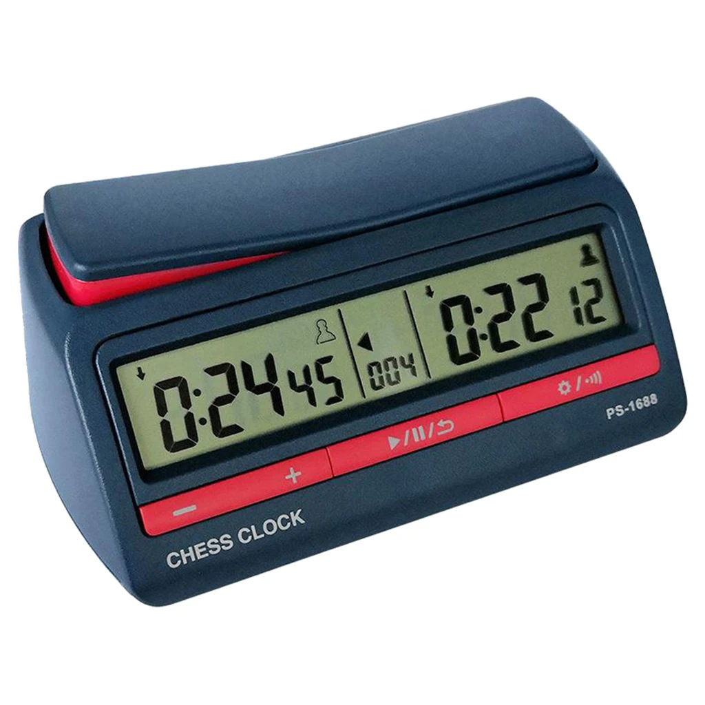 

Digital Chess Clock Count Up Down Timer Electronic Board Game Player Timer