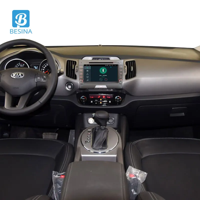 Автомобильный DVD плеер Besina Android 10 для KIA Sportage 2010 2018 мультимедиа GPS навигация стерео