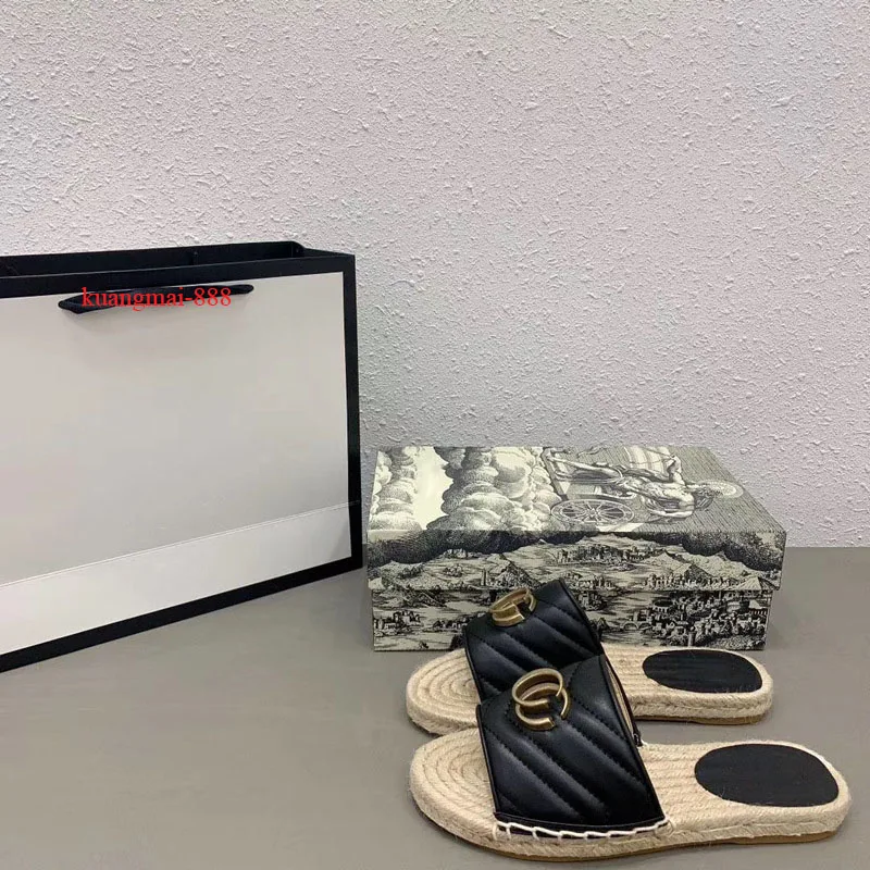 

2021 new summer double G fisherman slippers women's outer shoes