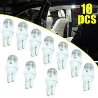 10pcs 12v t10 194 168 158 w5w 501 white led side cars auto truck vehicle wedge light bulb lamp exterior accessories universal