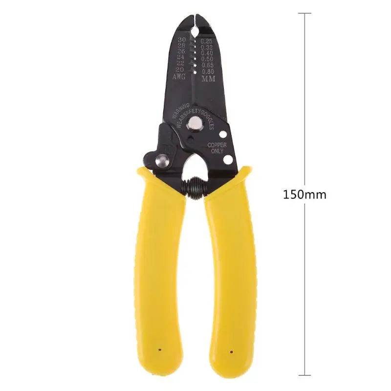 

Mini Decrustation Pliers Wire Stripper Cable Cutter Cutting Multi Tool Pliers Hand Tools Crimping Cutter AWG/16-26 AWG/20-30 AWG