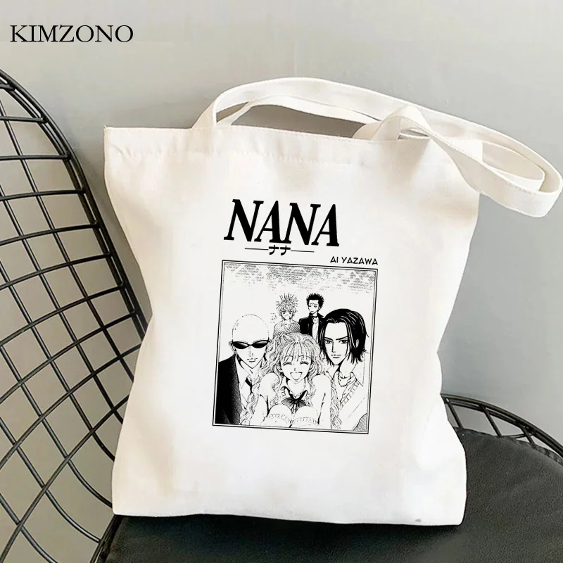 

Nana Osaki shopping bag jute bag bolsas de tela bolso eco grocery shopper bag ecobag bolsa compra foldable grab