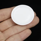 4 шт. 1:12 миниатюрный кукольный домик белая круглая тарелка кухонные аксессуары игрушки