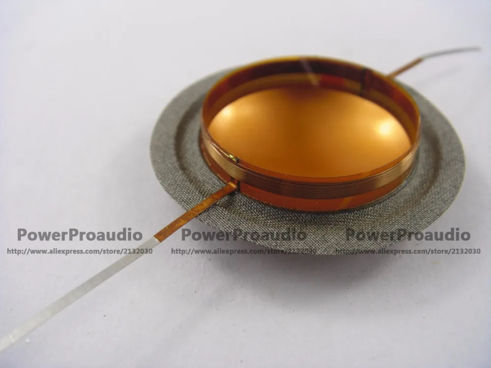 6 шт. 25 4 мм 5 (1 дюйм) шелк + золото титановый купол с диафрагмой высокочастотные