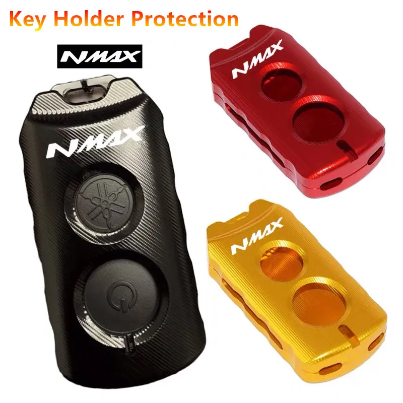 

For YAMAHA NMAX 155 150 125 NMAX155 NMAX150 NMAX125 Motorcycle cnc Accessories High Quality Key Fob Case key Holder Protection