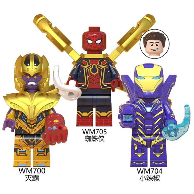 Совместим с Железным человеком ядом бойцом сюрпризом капитаном человеком-пауком