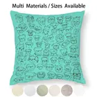 Наволочка для подушки из хлопка и льна, наволочка с гриффоном в стиле брюсель, Nbgr, спасательный сбор средств для собак