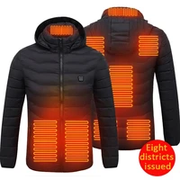 8 areas heated jackets usb mens womens winter outdoor electric heating jackets warm sprots thermal coat clothing heatable vest
