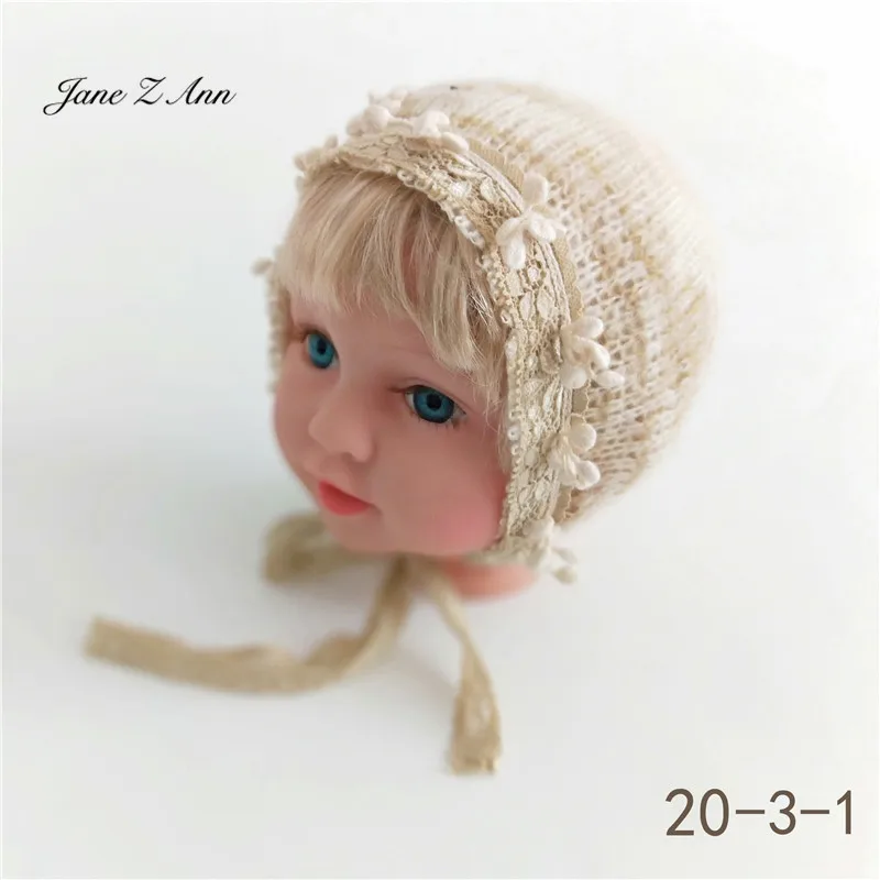 Jane Z Ann Новорожденный ребенок Фото одежда Младенческая шапка-подушка обертывание одеяло реквизит студия съемки аксессуары