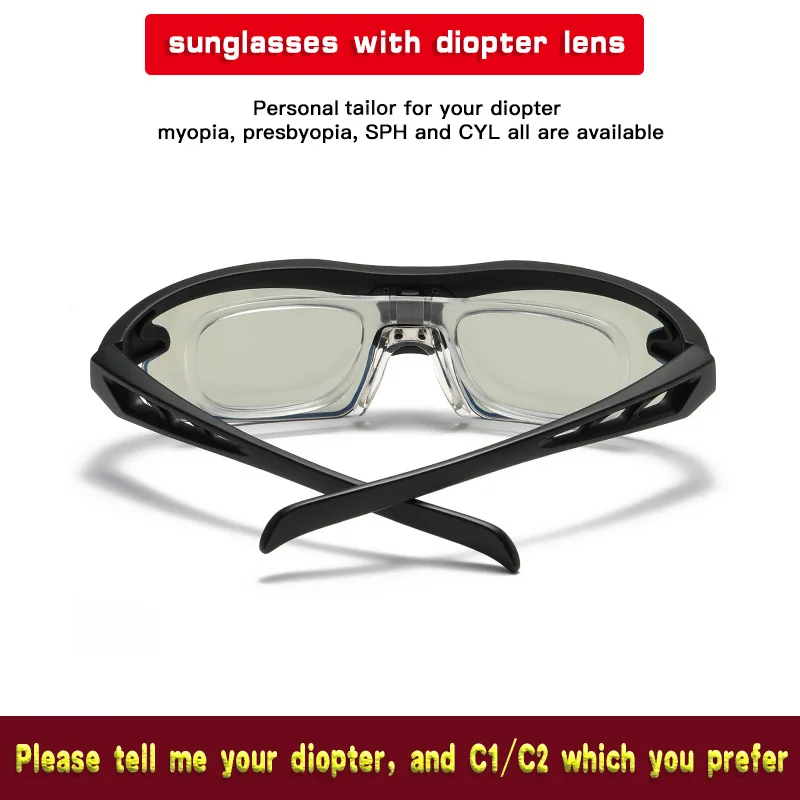 Myopia sunglasses Высокотехнологичные фотохромные солнцезащитные очки, меняющие цвет, поляризационные lcd переходная линза, УФ-очки для мужчин, хамелеон, очки для миопии, Обесцвечивающие - Цвет линз: Myopia sunglasses