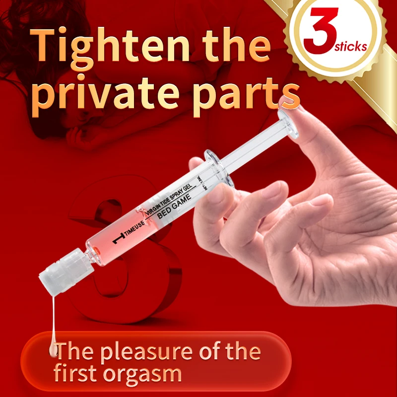 Bed Game Tight Vagina Female Cream 3pcs Water based Lube Orgasmic Gel Women Vaginal Shrinking Lubricant Feminine Health Hygiene