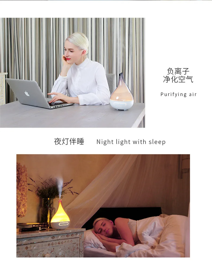 Perfume Moisturizer Air Humificador Freshener for Homes Aromaterapia Para Casa Nebulizer Essential Oils Therapy II50XXL | Дом и сад