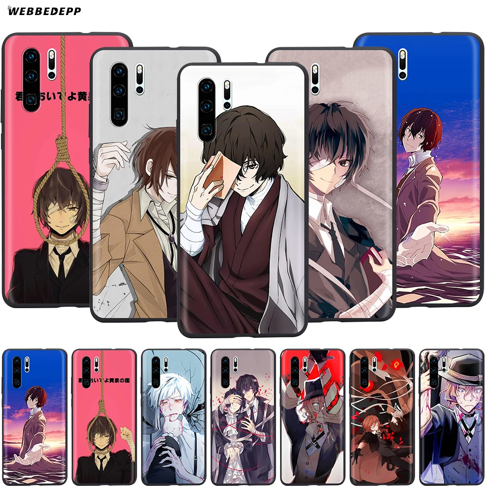 Webbedepp японский чехол Bungou для Huawei P8 P9 P10 P20 P30 Lite Pro P Smart Z 2019 Mini | Мобильные телефоны и