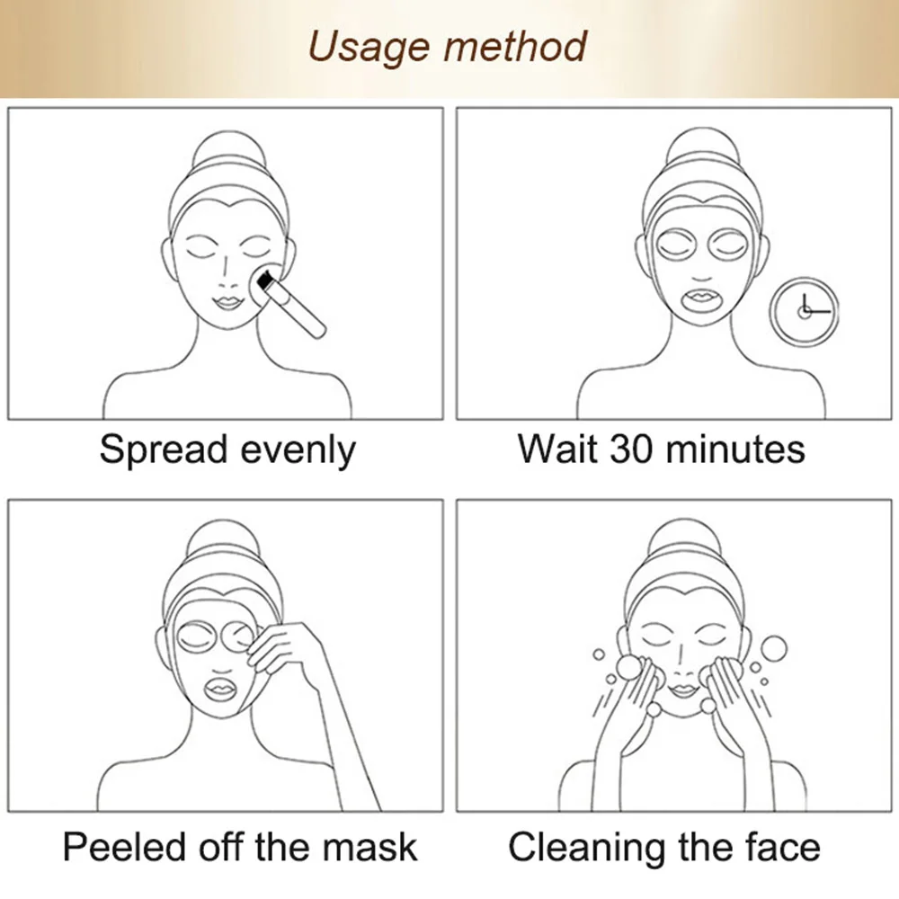 Яичная скорлупа Дрожжевая маска крем для лица увлажняющие кремы ухода за кожей 30