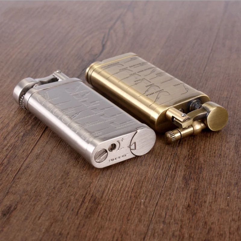 Прямая поставка крутая Бутановая Зажигалка гаджеты для мужчин винтажные