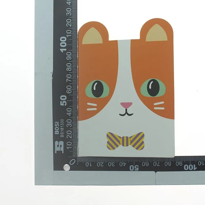 Мини милые Kawaii тетрадь для дневника выстроились бумажный блокнот Детские Канцелярские принадлежности Школьные офисные принадлежности подарок халява Черный кот панда