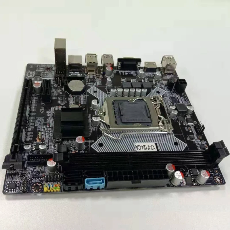 Материнская плата B75 для компьютера 1155 контактов поддержка памяти DDR3 процессора