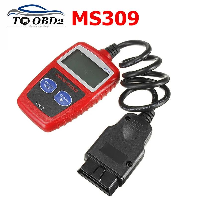 Лучшее качество профессиональный диагностический инструмент MaxiScan MS309 OBD2 OBDII