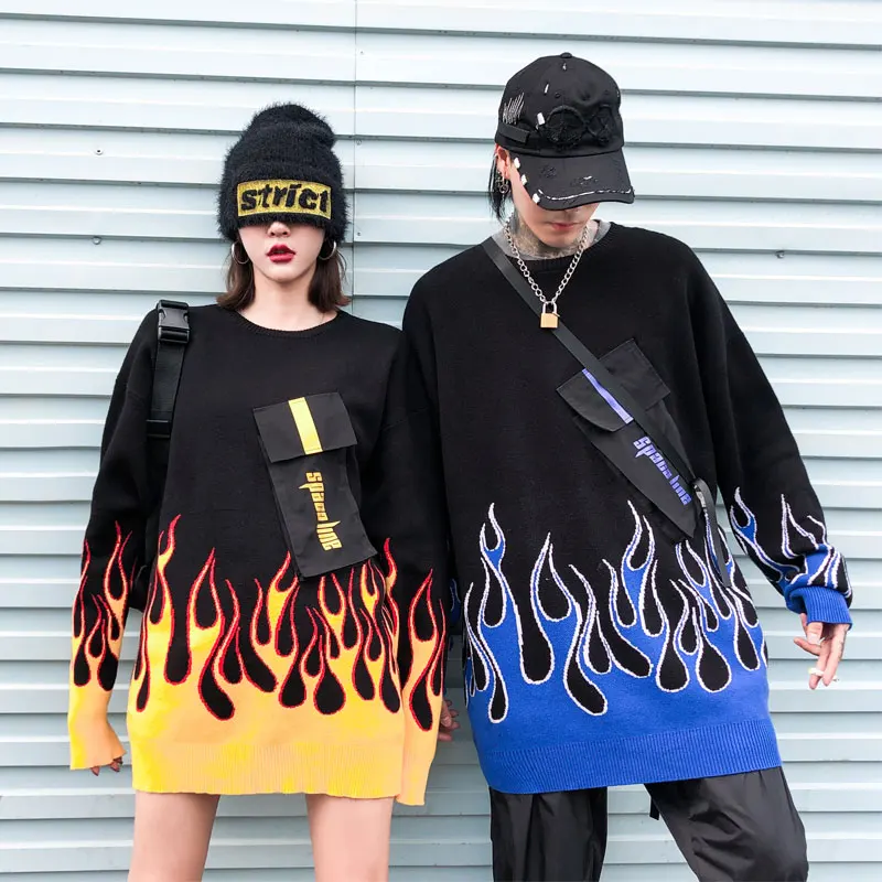 2019 осенний повседневный мужской свитер с круглым вырезом пуловер трикотажная