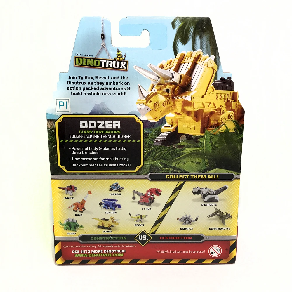 Грузовик динозавр съемный игрушечный Машинка для Dinotrux мини модели новые детские