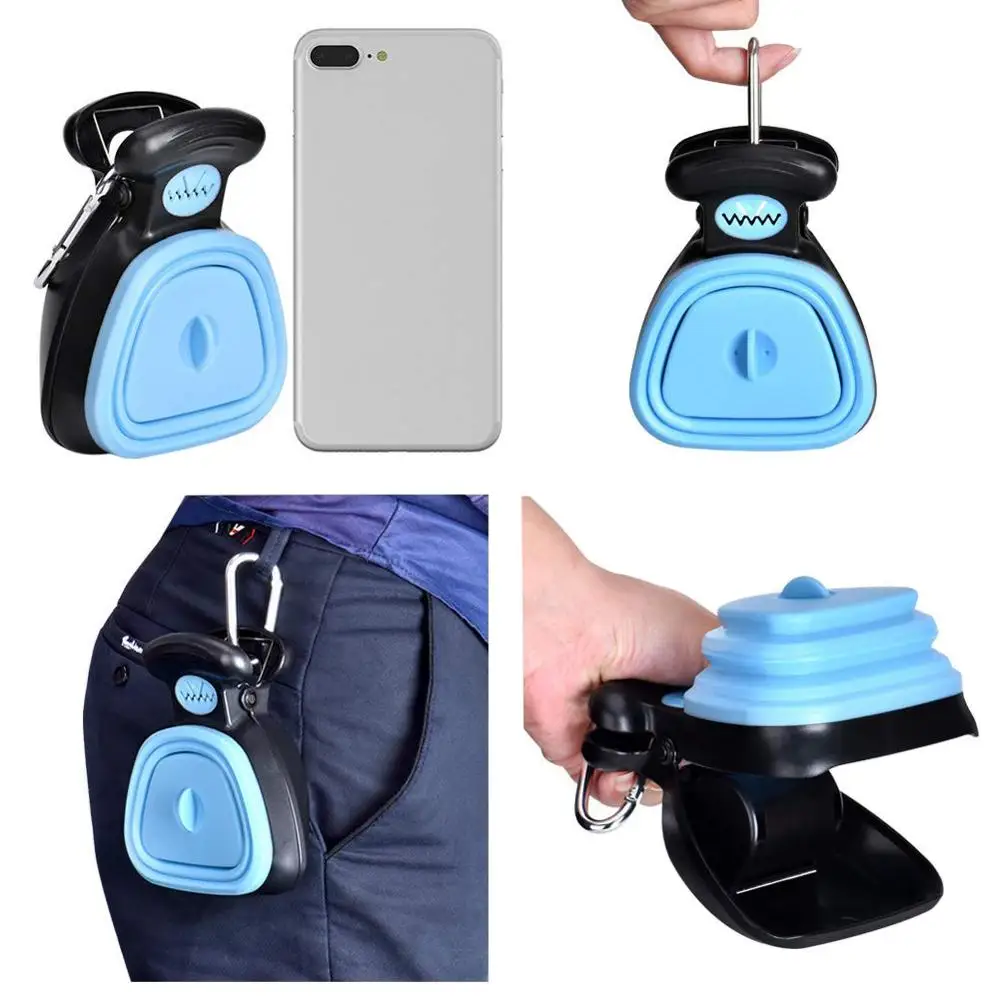 Складная дорожная сумка дозатор для кошек и собак|Аксессуры техники по уходу за