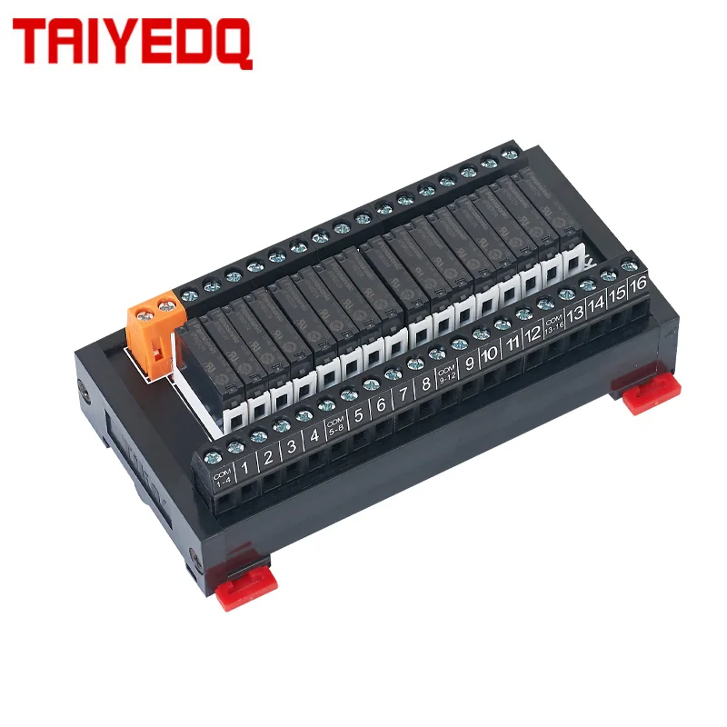 Плата усилителя выхода PLC, релейный модуль на DIN-рейку, модуль управления, 6/8/12/16 дорожный 5 В, 12 В, 24 В, NPN/PNP, универсальный Плата усилителя выхода PLC, релейный модуль на DIN-рейку, модуль управления, 6/8/12/16 дорожный 5 В, 12 В, 24 В, NPN/PNP, универсальный