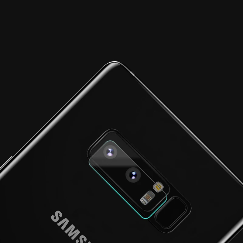 Пленка для объектива задней камеры 2 в 1 9D закаленное стекло защитное Samsung Galaxy Note 8