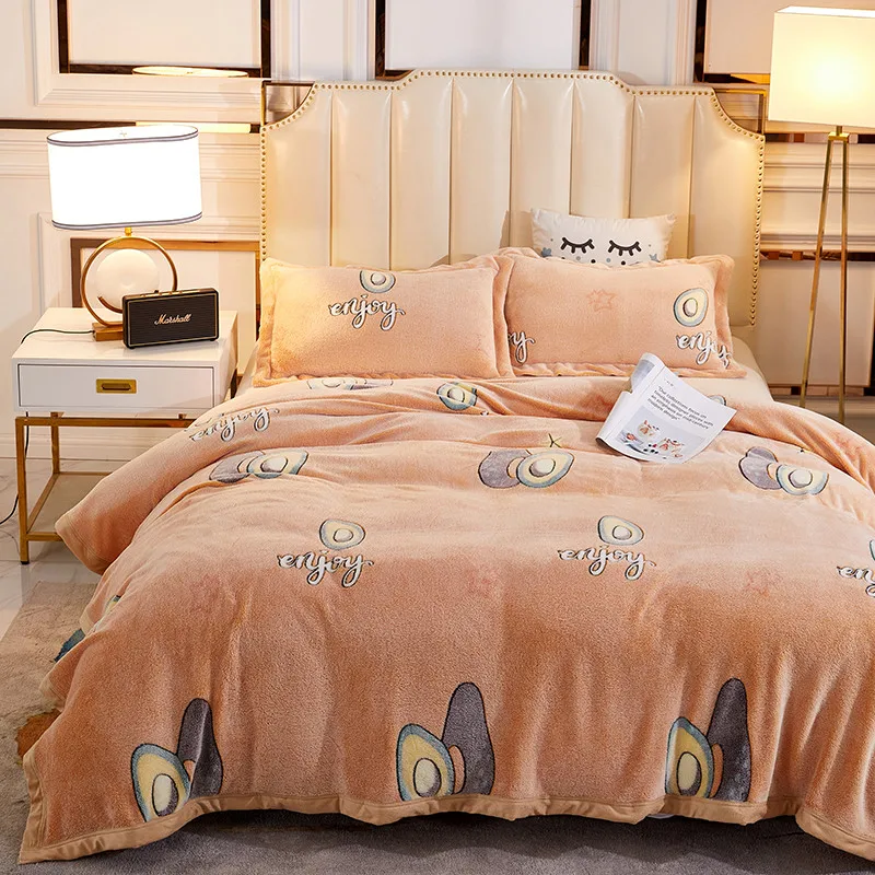 

Summer Bed Sheet Coral Blanket Flannel Blanket Towel Quilt Air Conditioning Summer Thick Winter Colcha Sofa Home Garden BE50BL