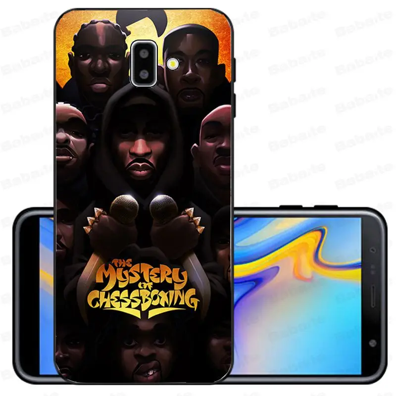 Wu-Tang Wu Tang Clan черный ТПУ Мягкий силиконовый чехол для телефона samsung Galaxy j6 plus A6 A8 A9 A10 A30 A50 Coque Shell