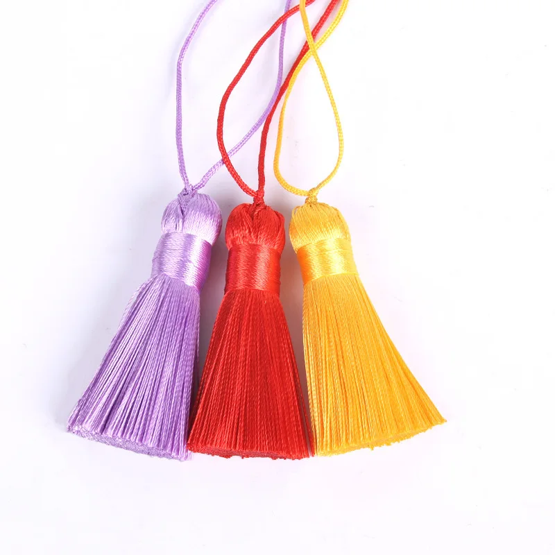 10 шт./лот бахрома из полиэстера и шелка 25 см | Дом сад