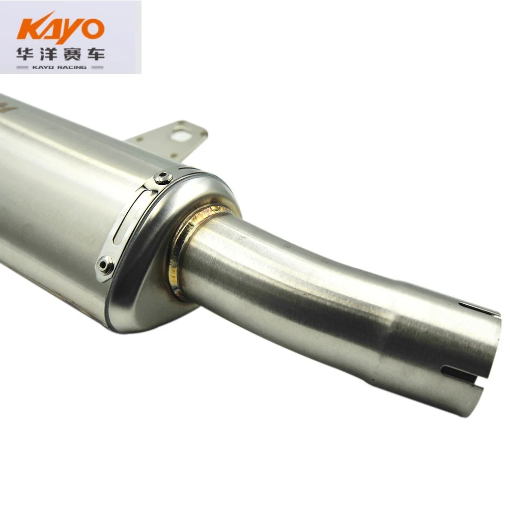 Выхлопная труба мотоцикла kayo T4 T6 M4 MX5 MX6 zongshen NC250 глушитель XMoto 250 куб. См аксессуары