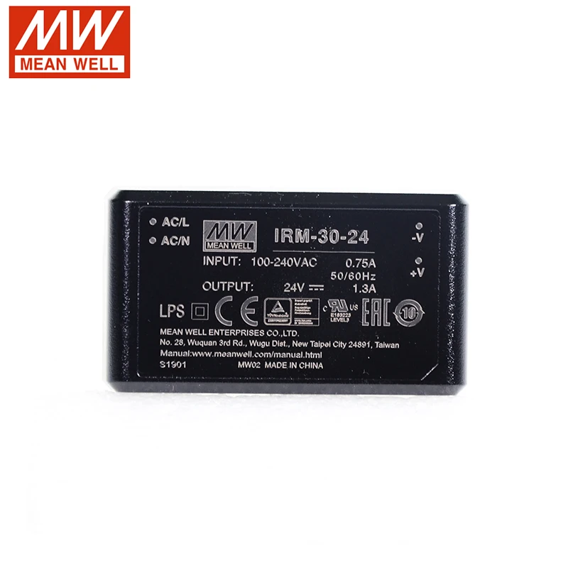 Meanwell хорошо Собранный блок питания 30 Вт инкапсулированный модуль 110 В/220 В