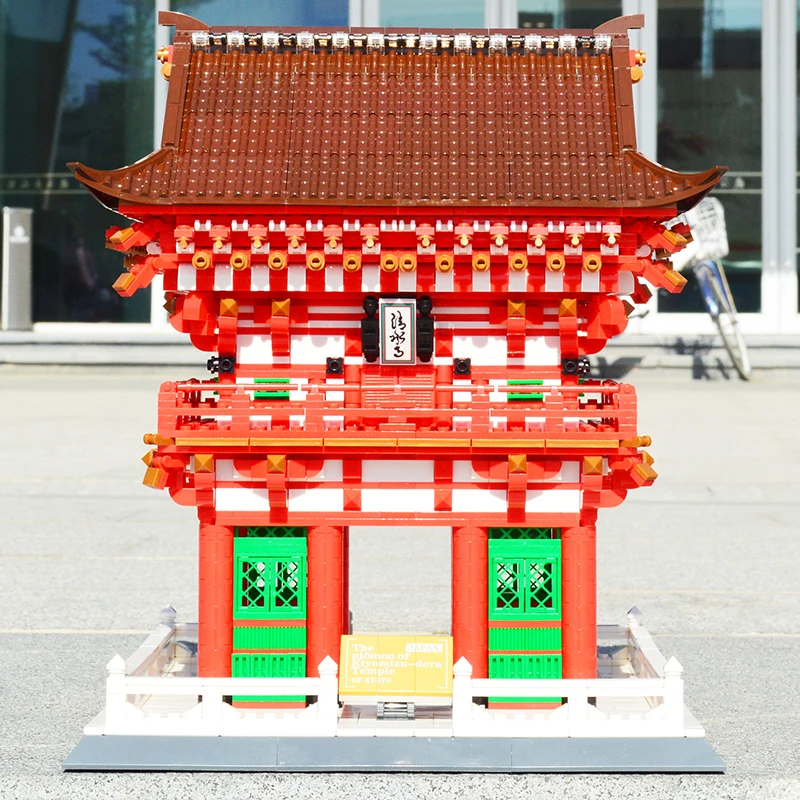 Детали для сборки дома храма классических городских зданий архитектуры